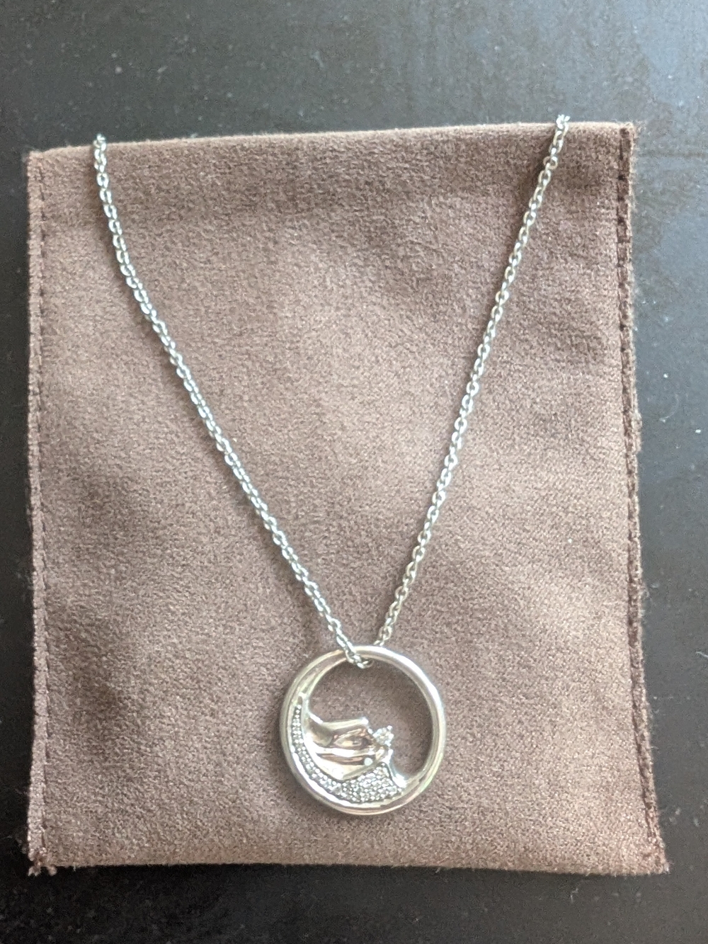 Brilliant Earth Mountain Range Pendant Never Worn Sterling Silver - Picture 3 of 3